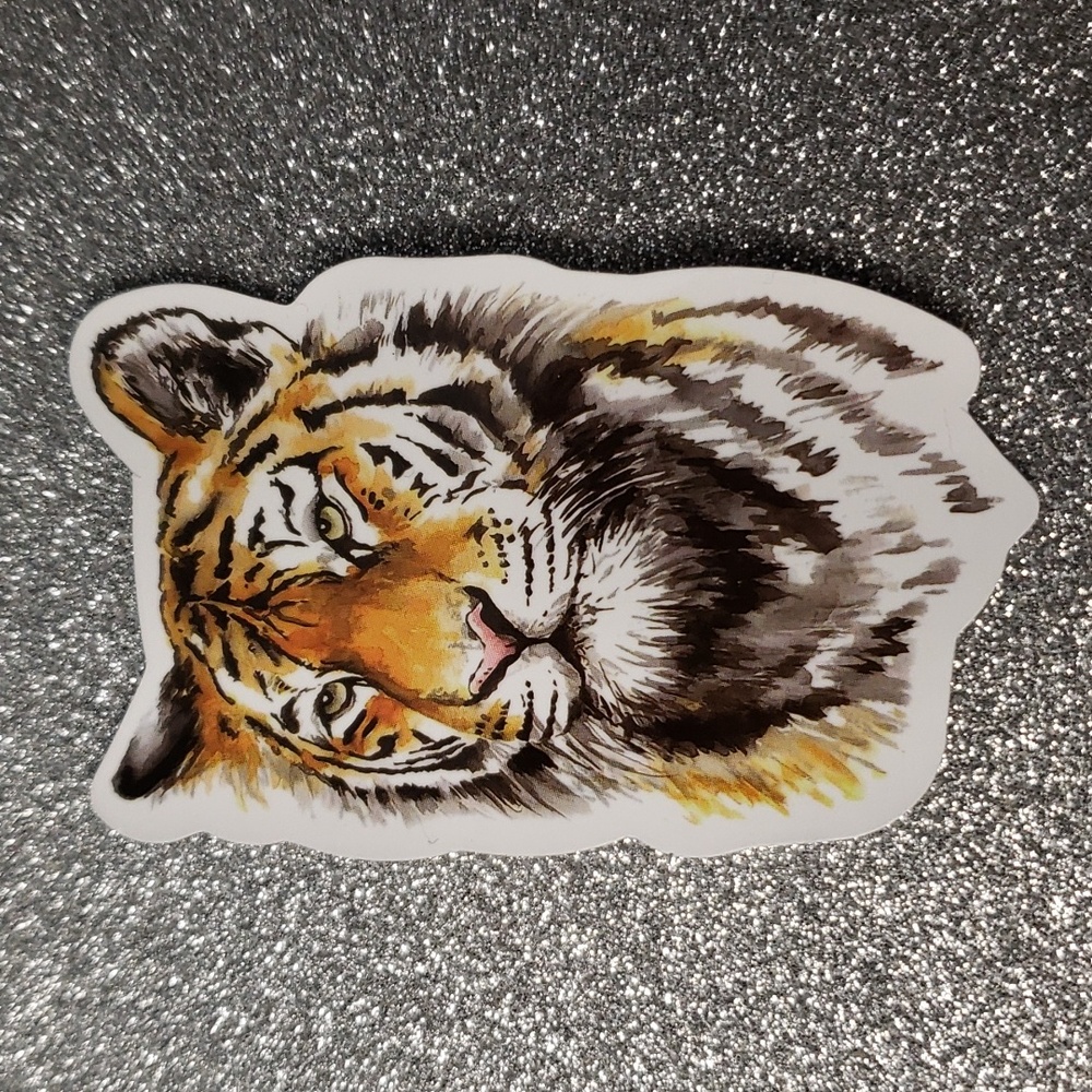 ANIMAL NATURE Tiger waterproof Sticker